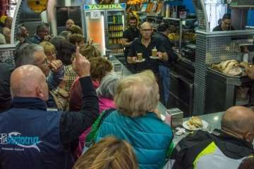 Visita al casco histórico de Telde de un grupo de tinerfeños (Foto TA)